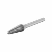 Борфреза L 10х25 M06 сфероконическая, одинарная насечка INOX/ Rodmix