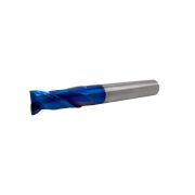 Концевая фреза с плоским торцом 08х20х60 z=2 HRC 65 Nano Blue / Rodmix